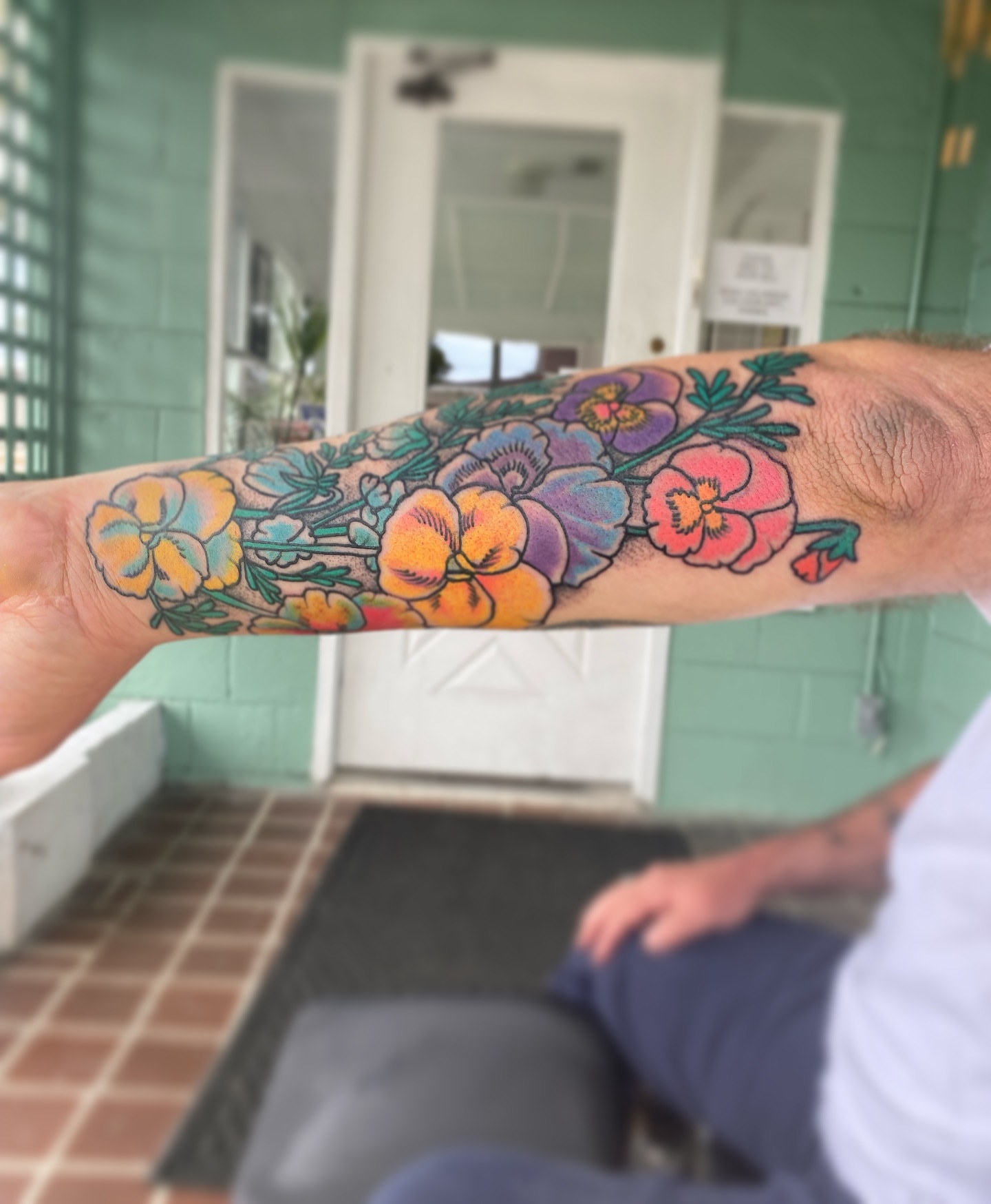 Tattoo by @zacharyiangarden — new_school