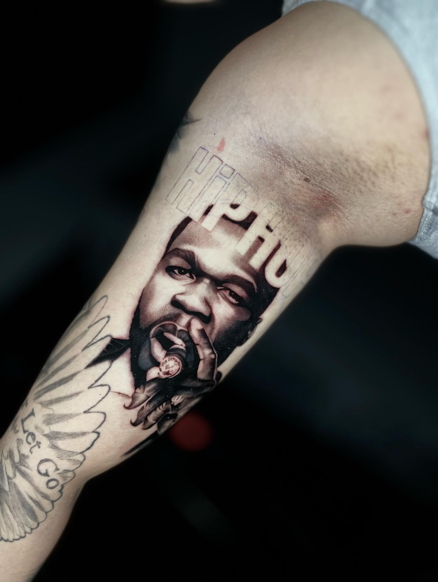 Tattoo by @crooksink — realism, black_and_grey