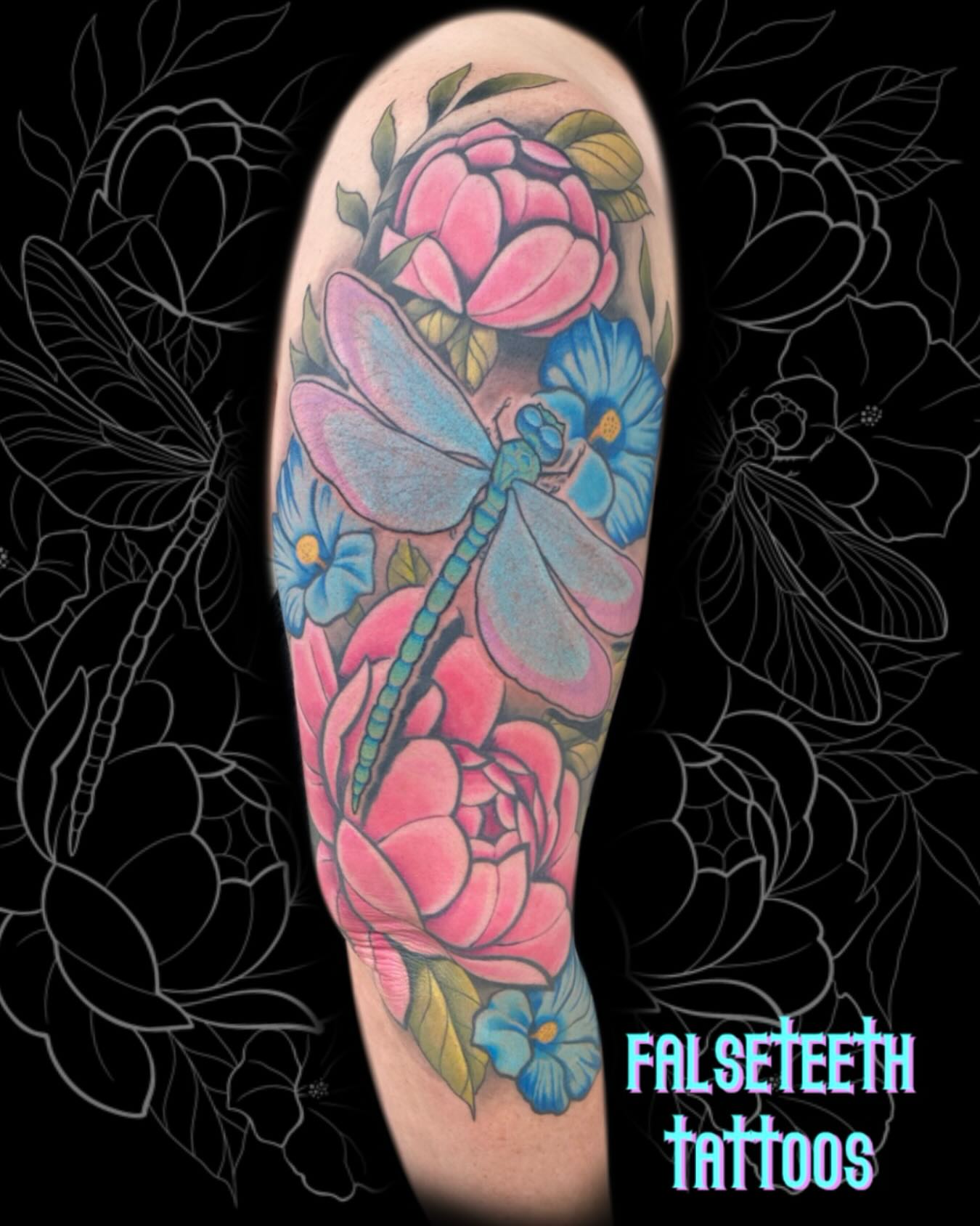 Tattoo by @falseteethgod — american_traditional