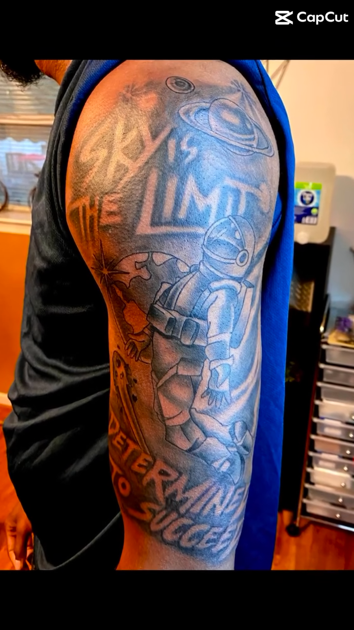 Tattoo by @ruach_ink — black_and_grey, realism