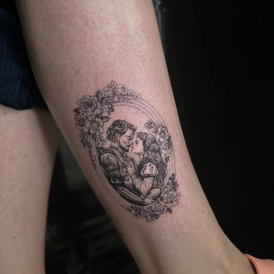 Tattoo by @quiet_rebel_artistry โ realism, black_and_grey