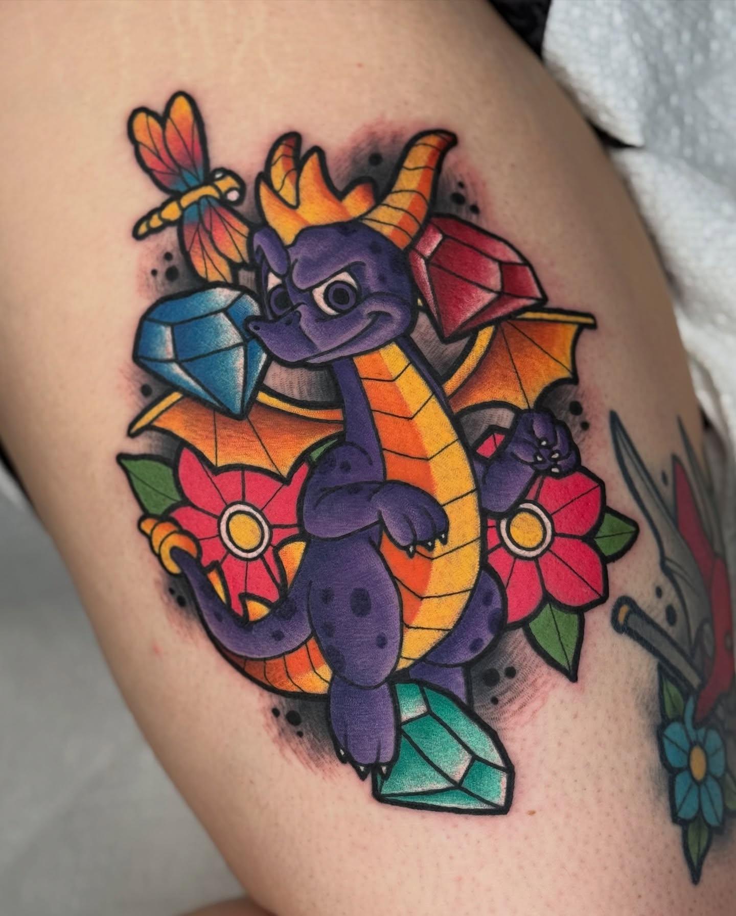 Tattoo by @tony_wayne — new_school