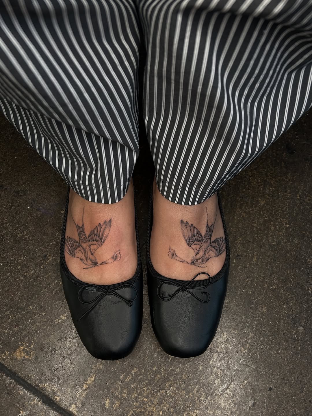 Tattoo by @tesnusa — fine_line, black_and_grey