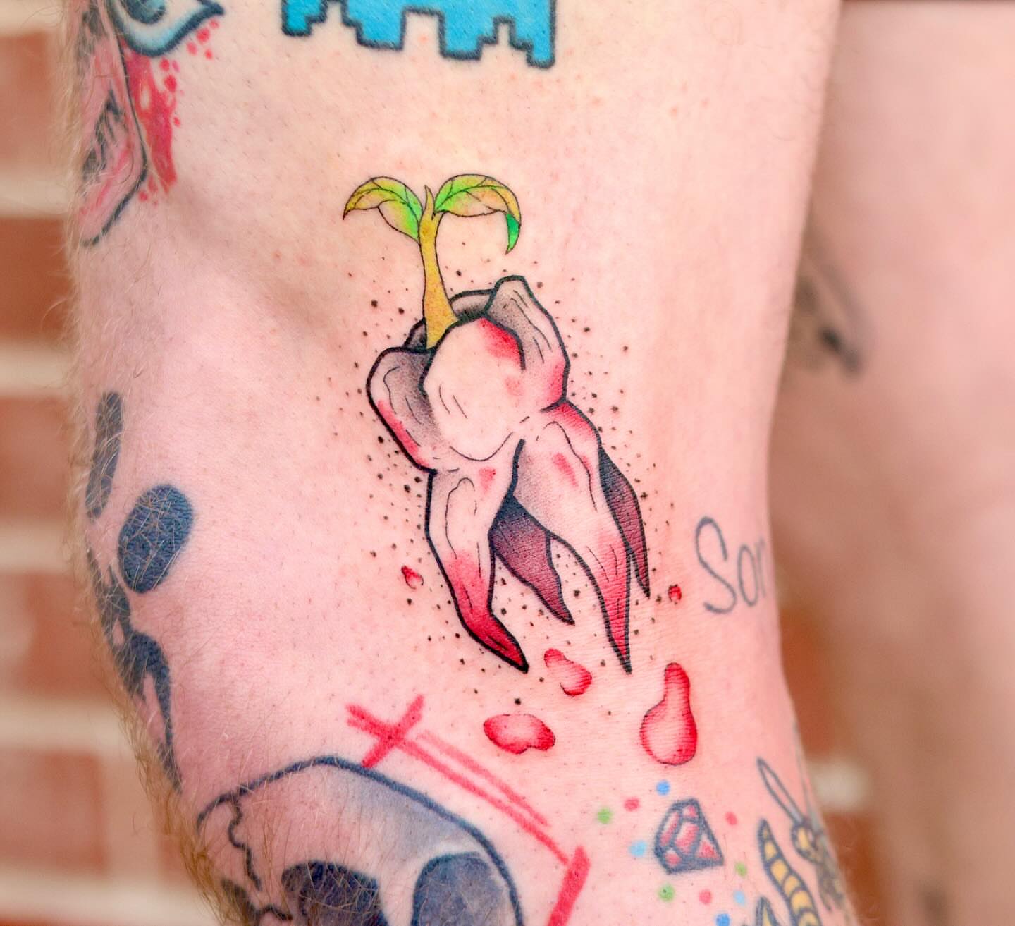 Tattoo by @ugghhhkylie β dotwork