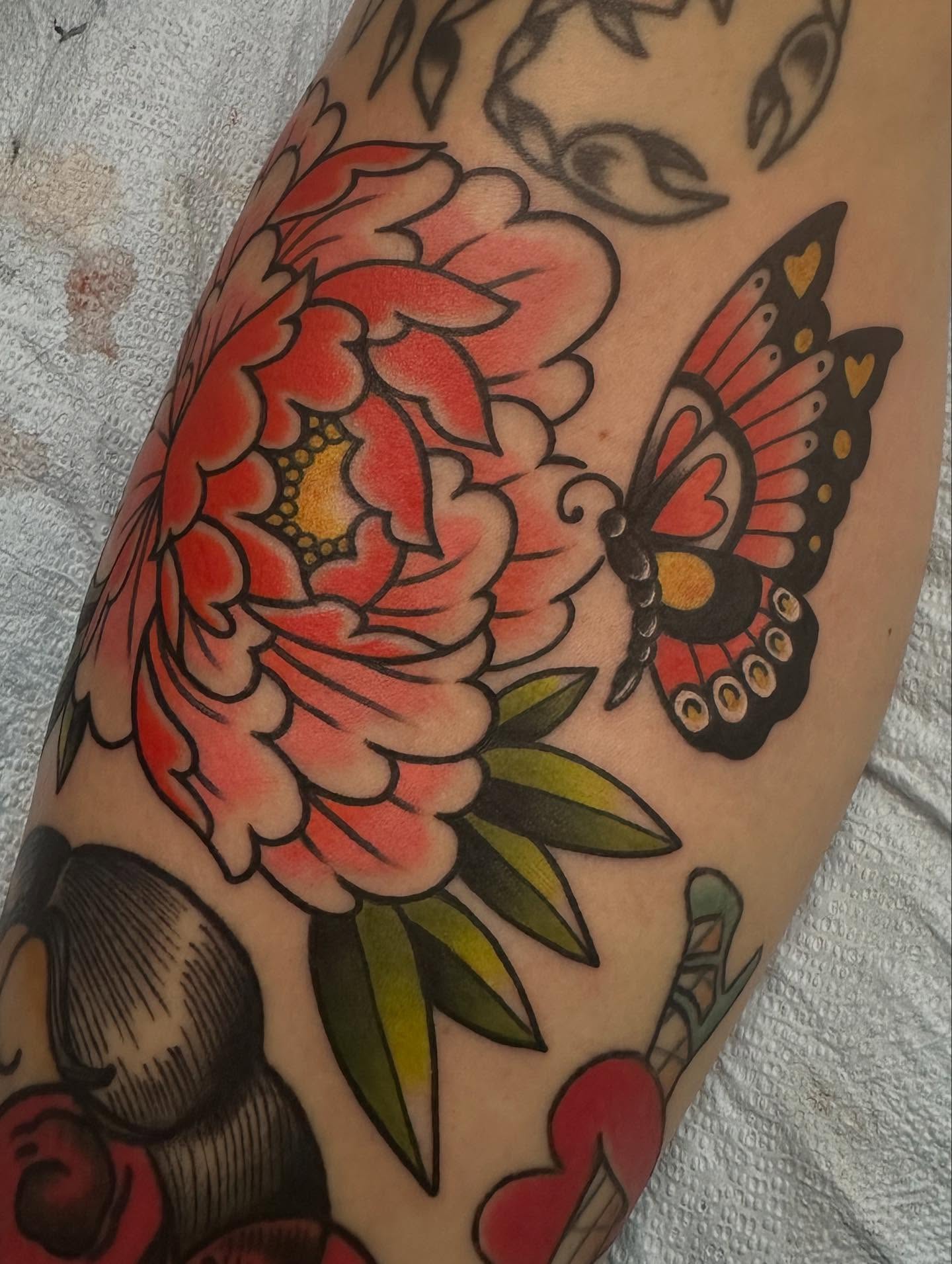 Tattoo by @sammystormtattoo — american_traditional