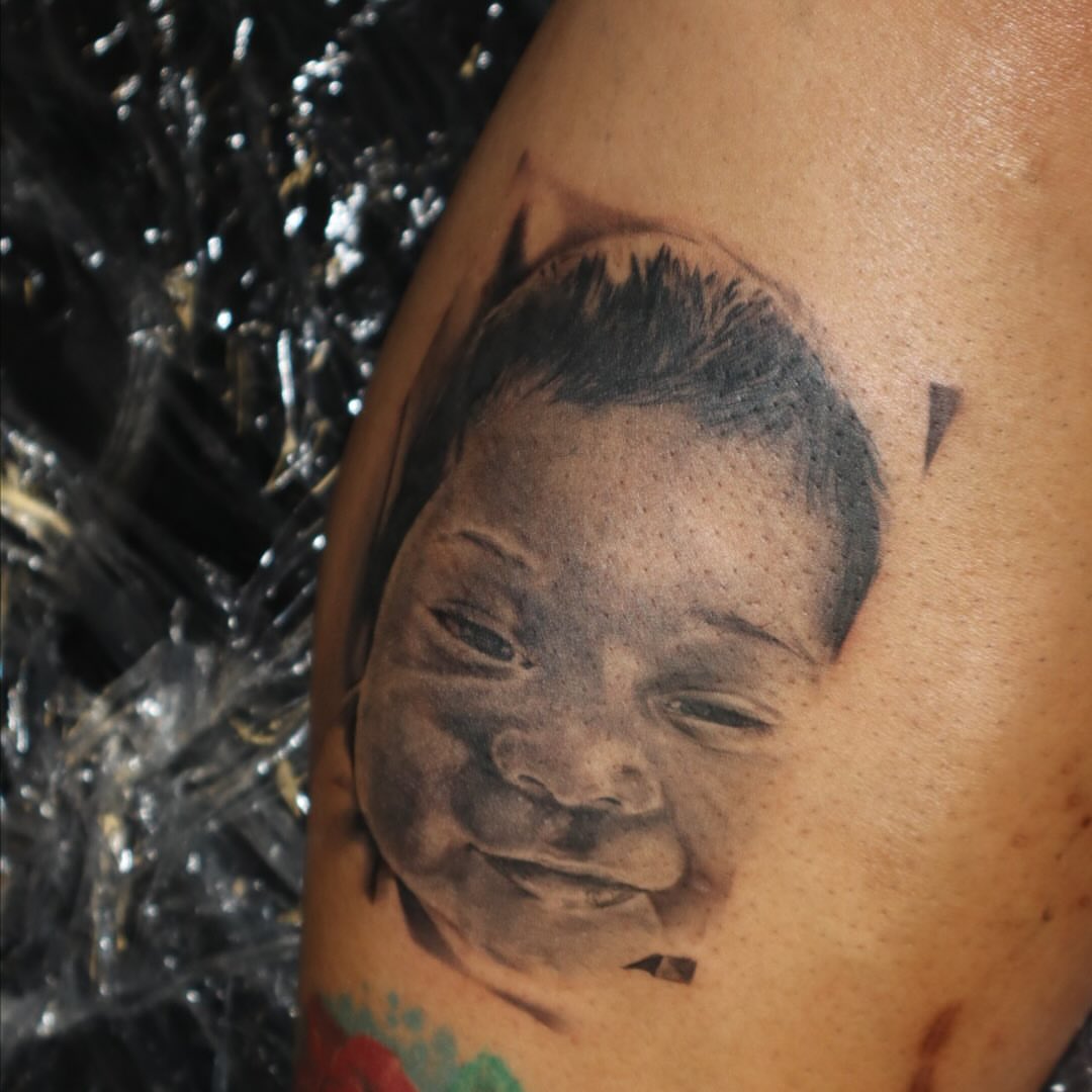 Tattoo by @ladyjutsu — realism
