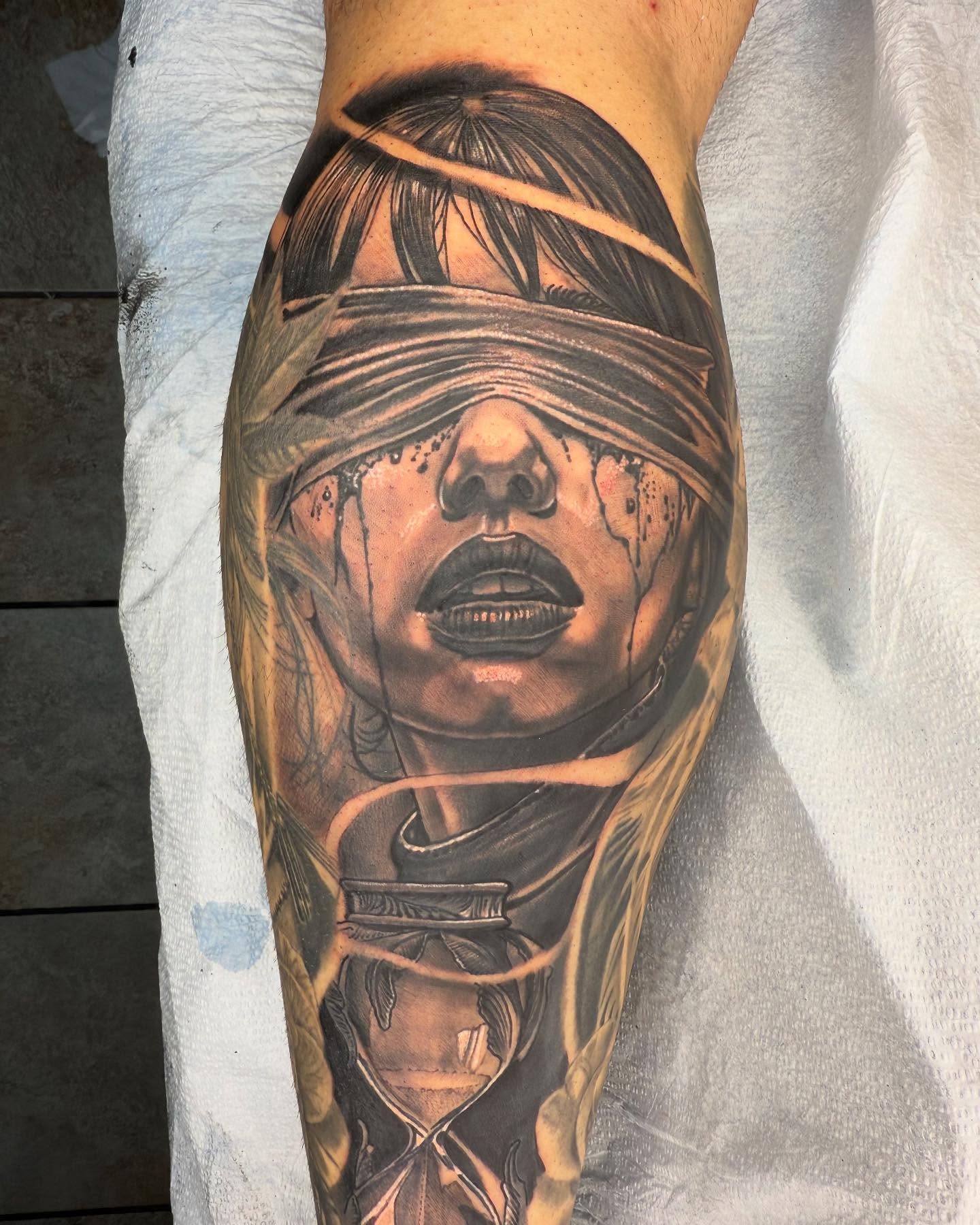 Tattoo by @frankdemao — realism, dark_realism