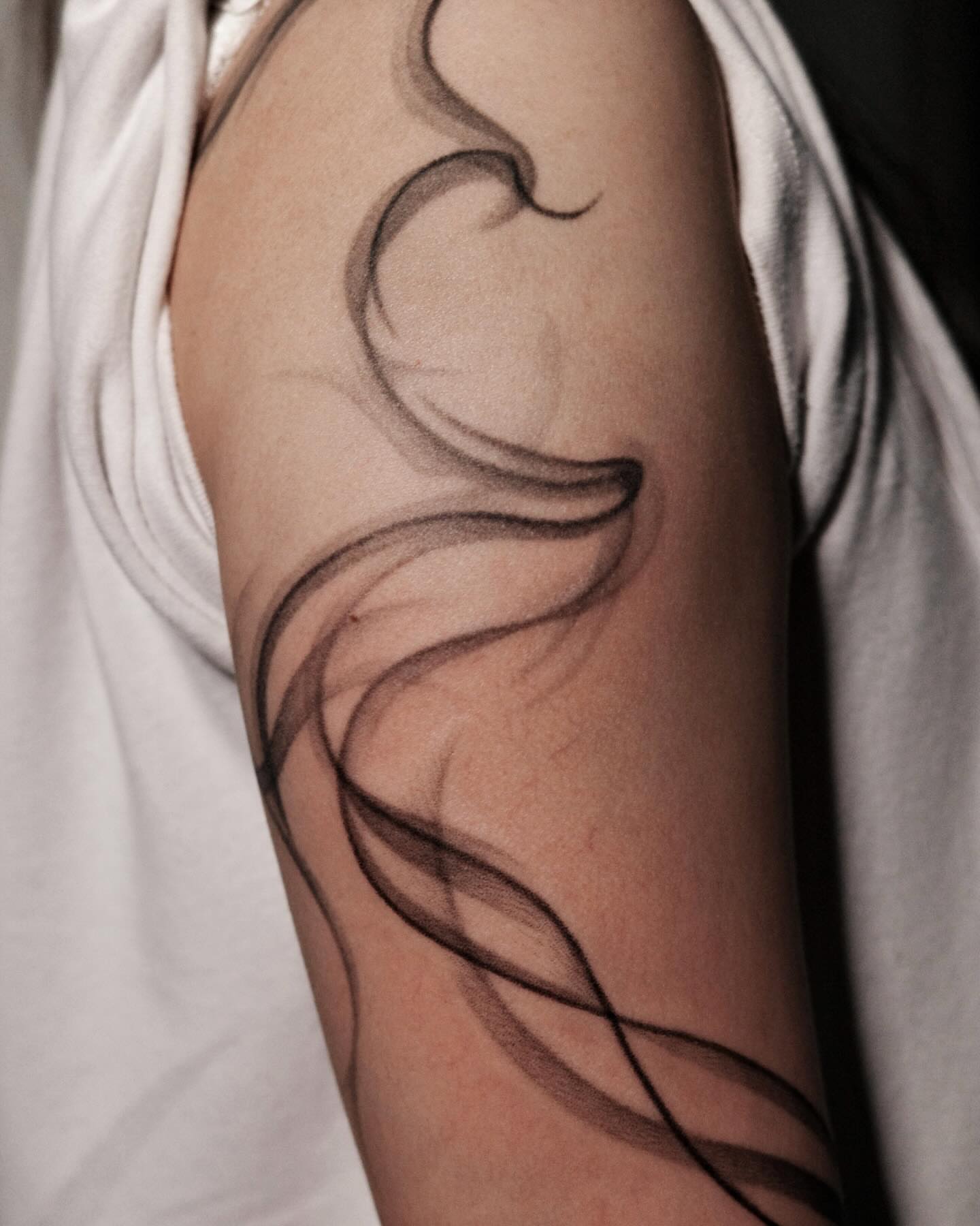 Tattoo by @chouzy_inkk — black_and_grey