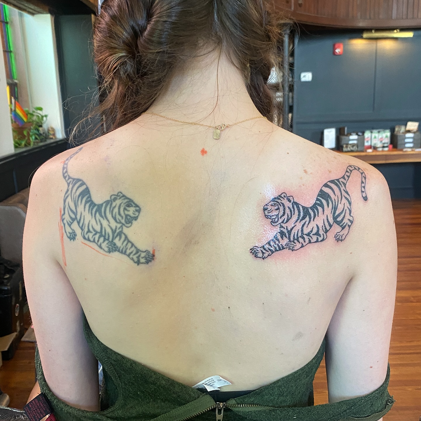 Tattoo by @atomlenhart — black_and_grey