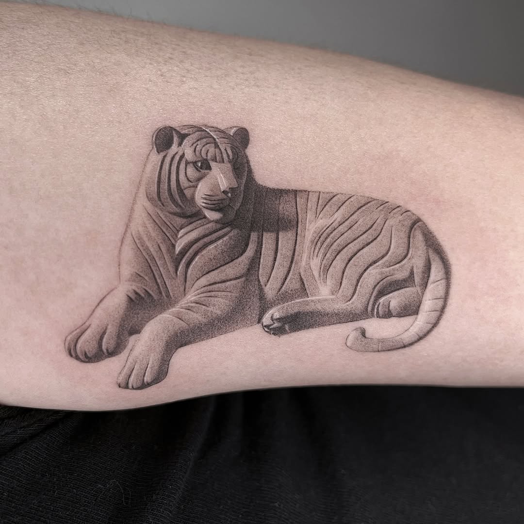Tattoo by @nuku_tattoo — realism, black_and_grey