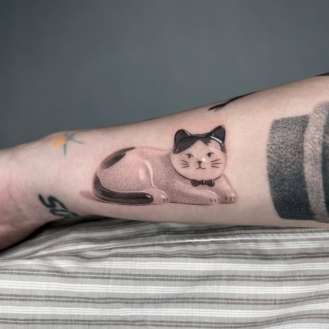 Tattoo by @nuku_tattoo — realism, black_and_grey
