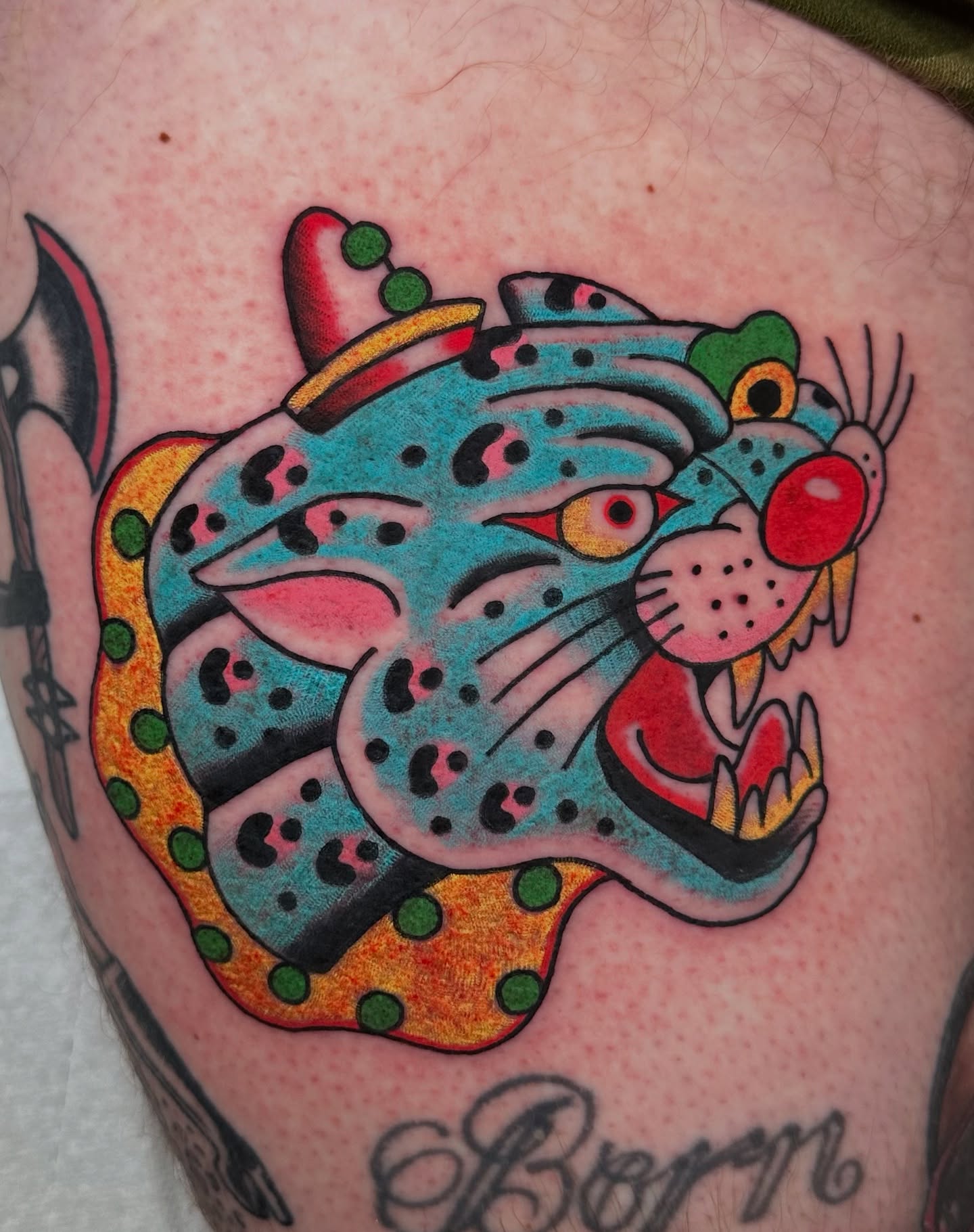 Tattoo by @toadtat2 — american_traditional