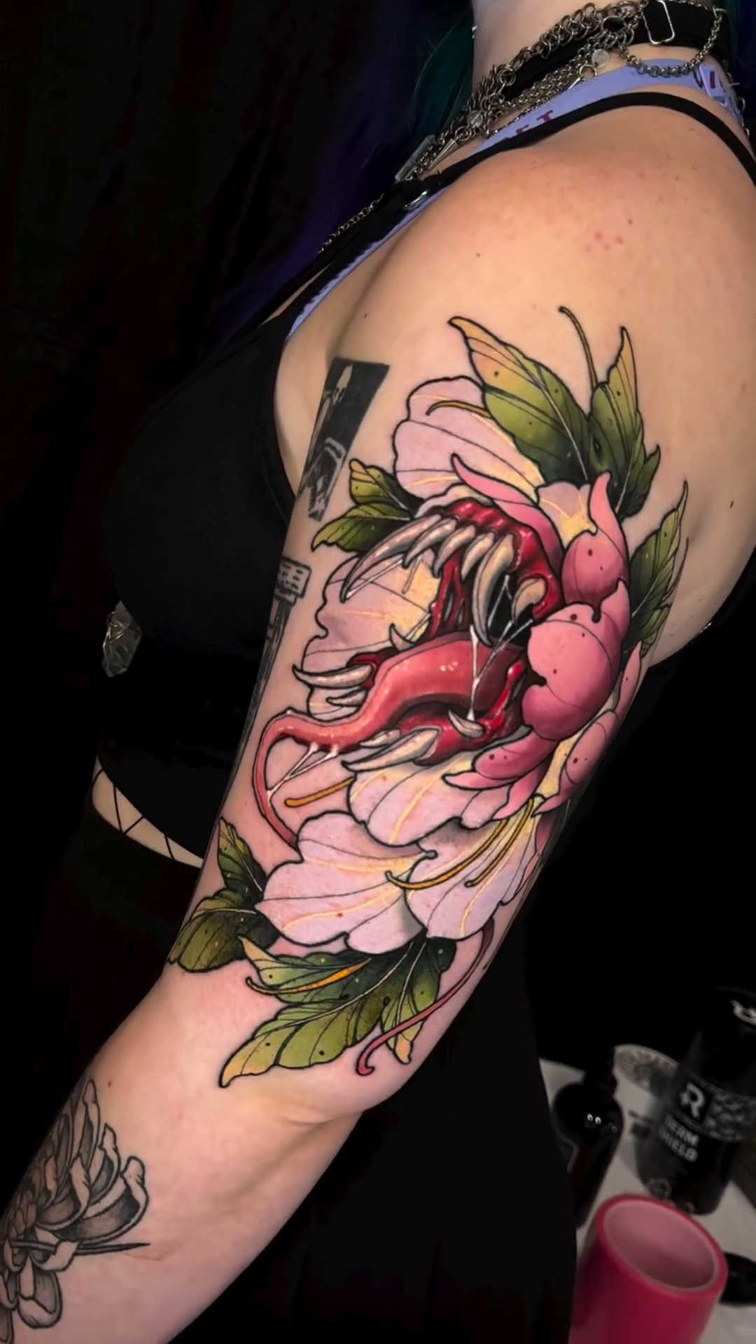 Tattoo by @loulou_tattoos — japanese_irezumi, neo_traditional