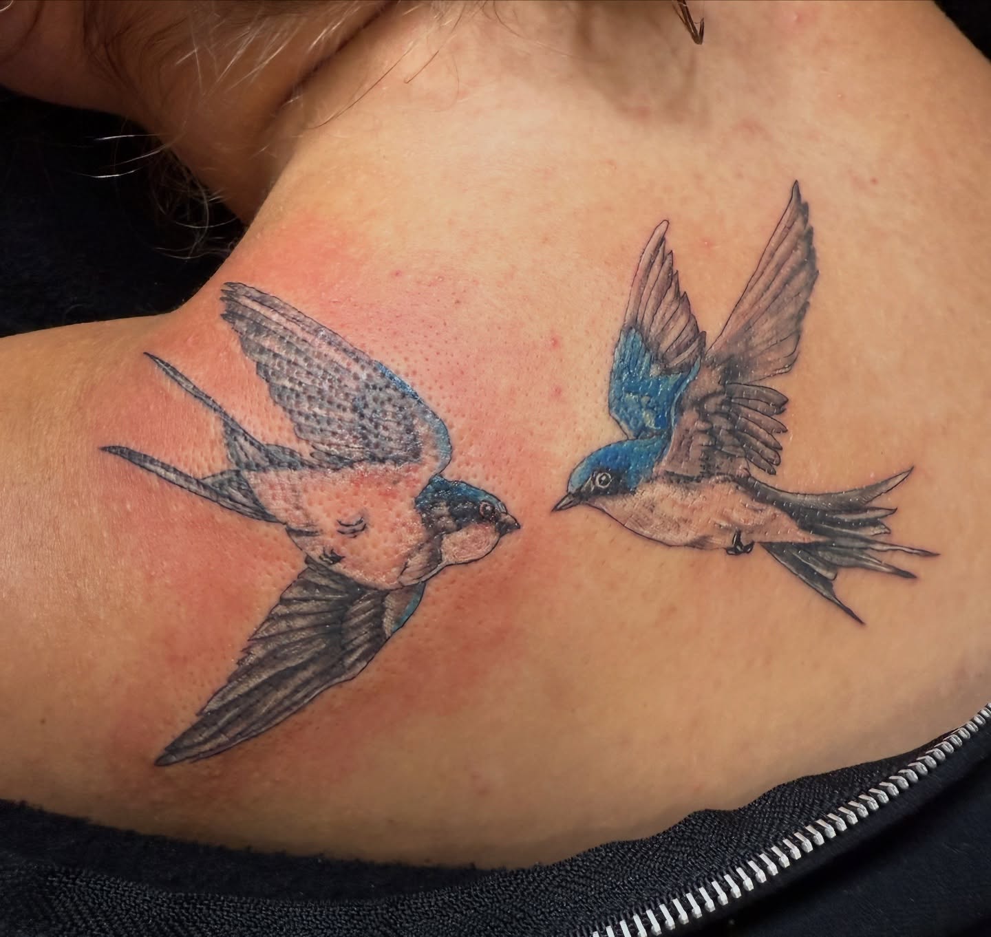 Tattoo by @kendraedgellart — dotwork