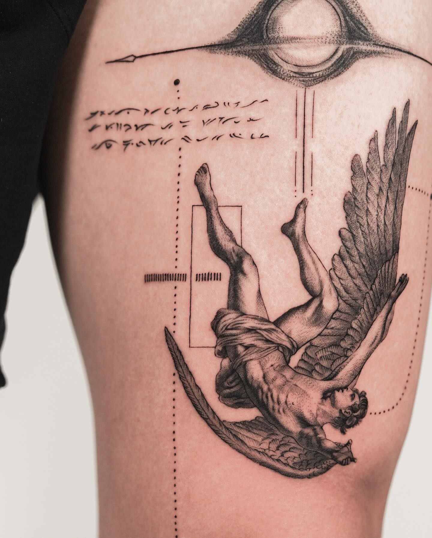 Tattoo by @jz_inker — black_and_grey, realism