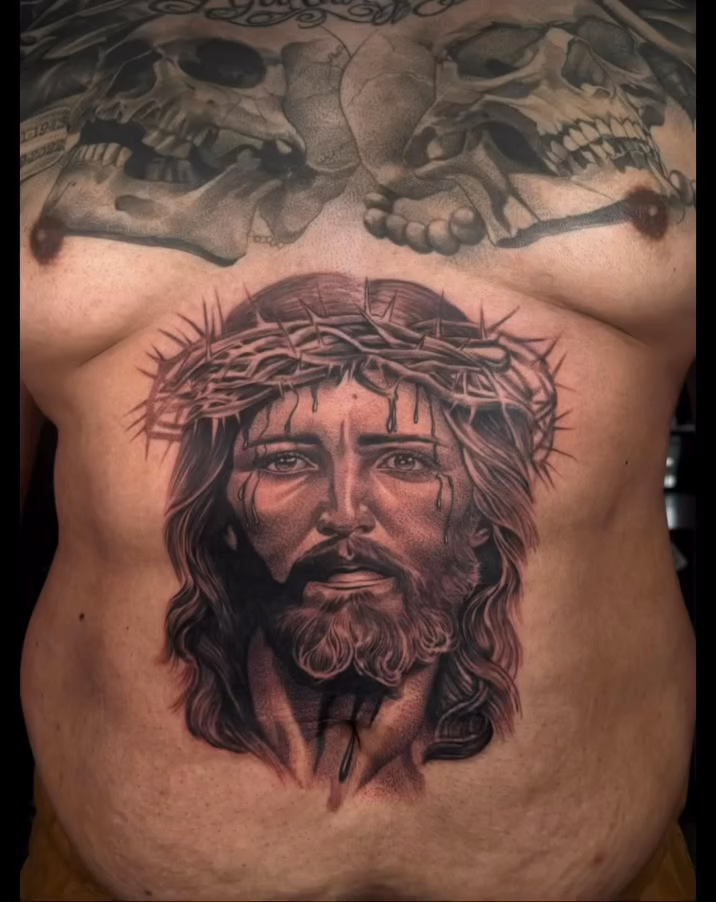 Tattoo by @lujanink — realism, black_and_grey