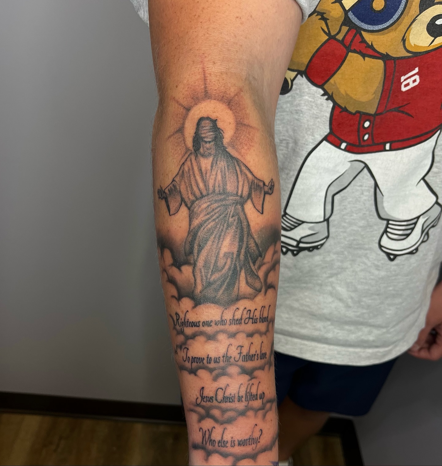 Tattoo by @ems__tattooing — black_and_grey, realism