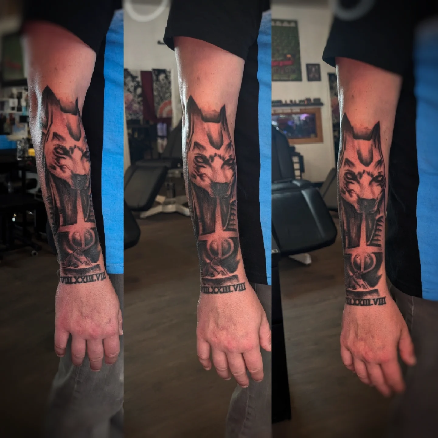 Tattoo by @baris.tattoos — black_and_grey