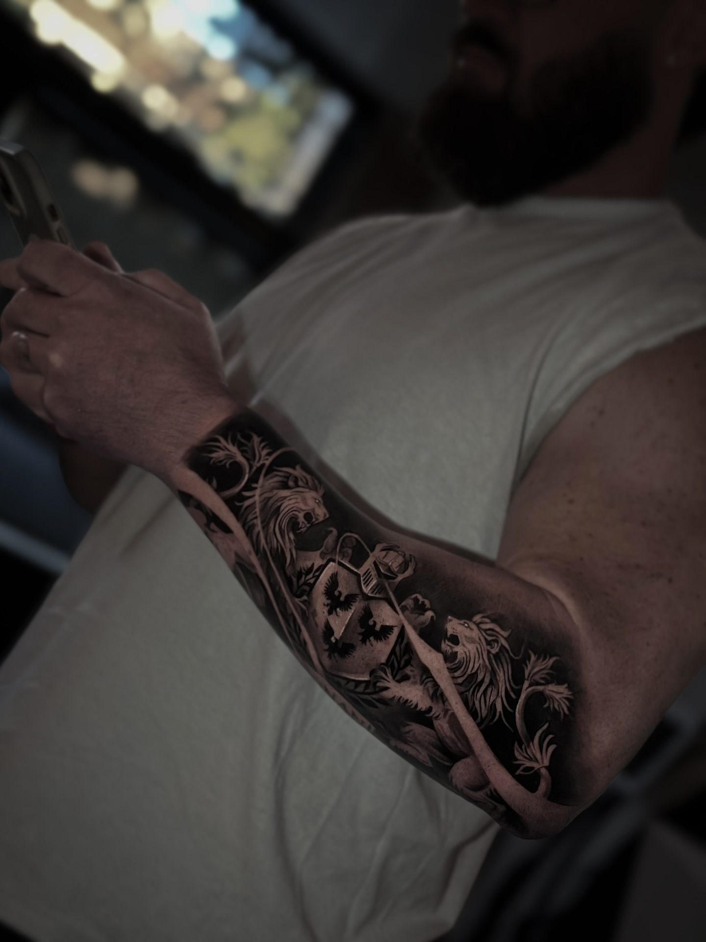 Tattoo by @sue_monsta — black_and_grey