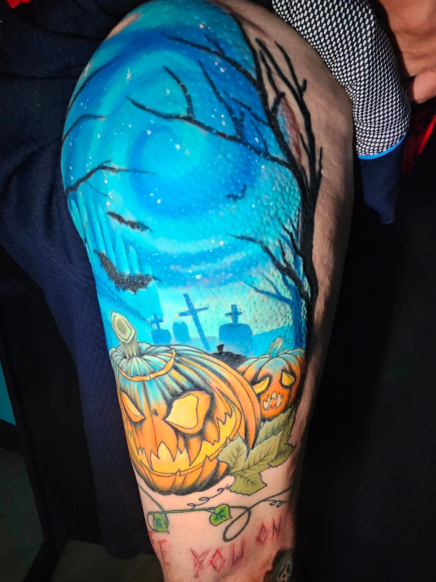 Tattoo by @ashweetattoo — american_traditional, dotwork