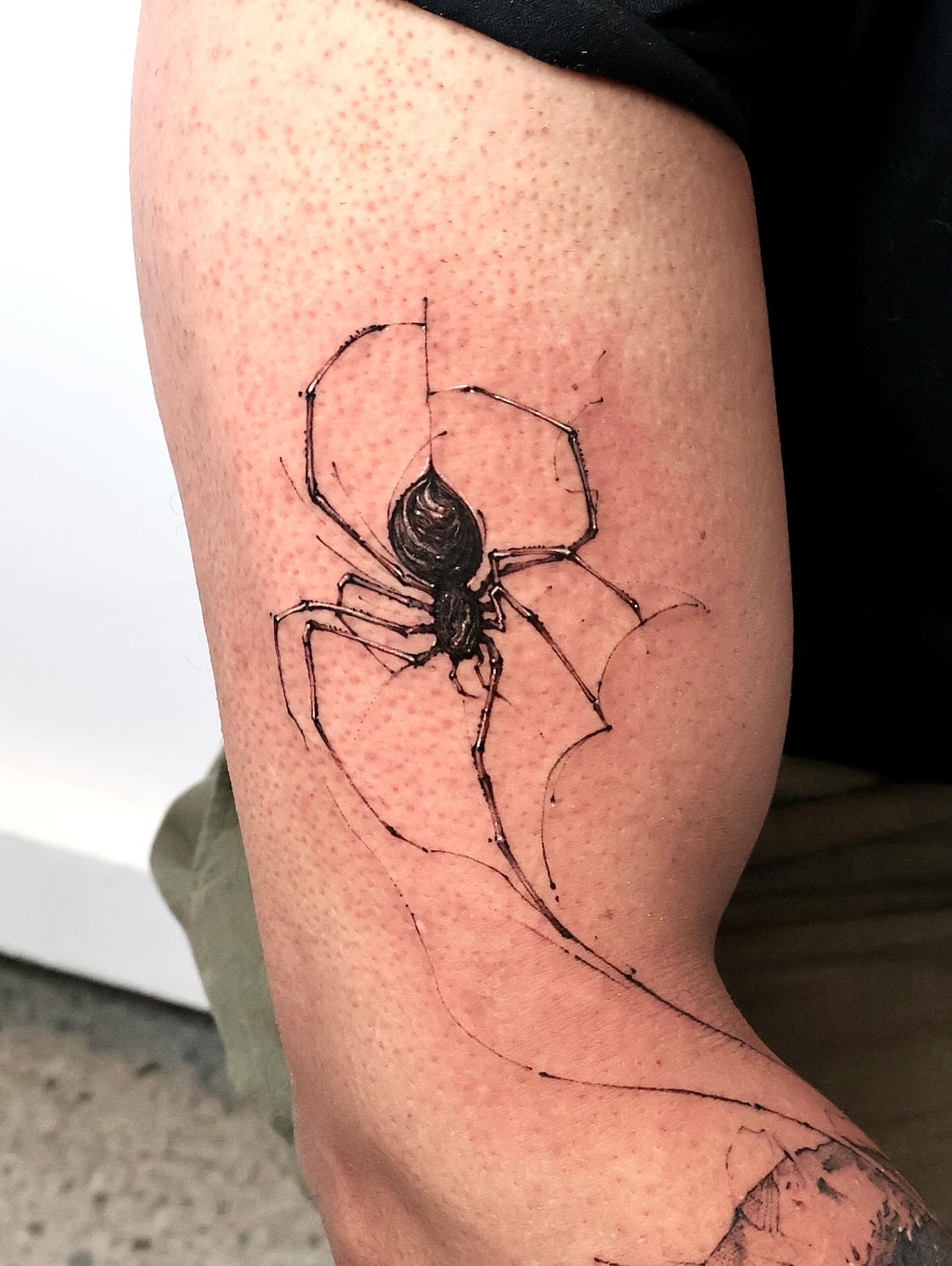 Tattoo by @tadi_tattoo — black_and_grey