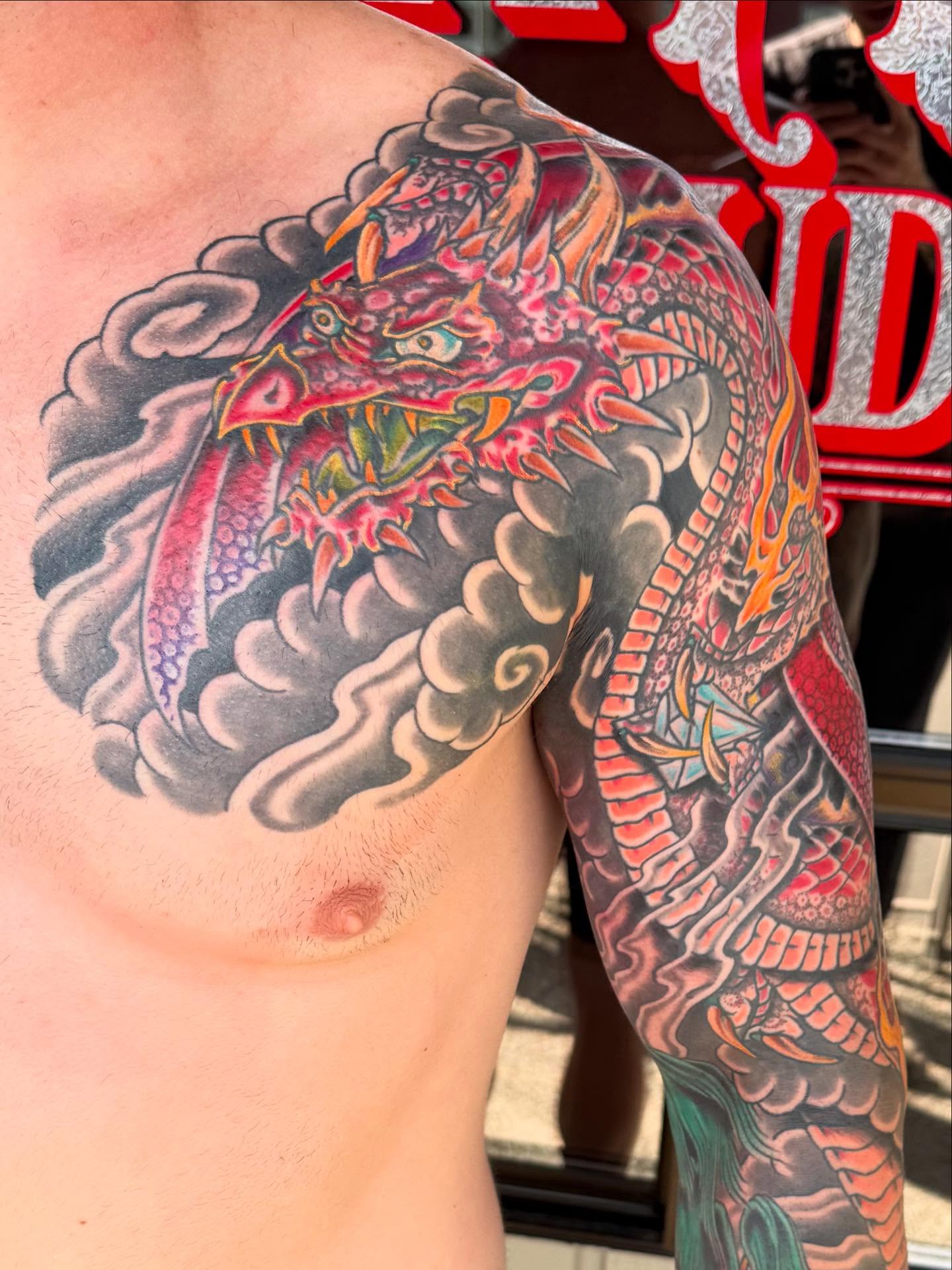 Tattoo by @andrewmammoth — japanese_irezumi