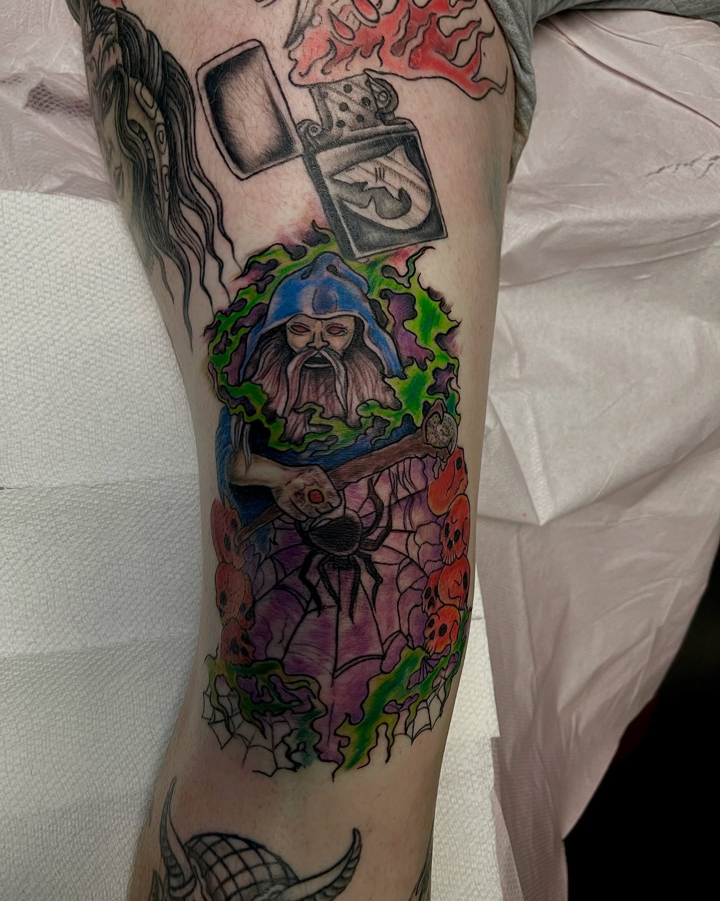 Tattoo by @tat2garrett — neo_traditional, dark_realism