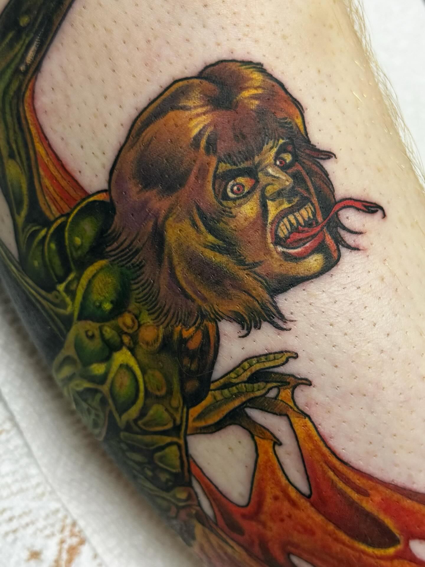 Tattoo by @rachelsmithtattoo — dark_realism