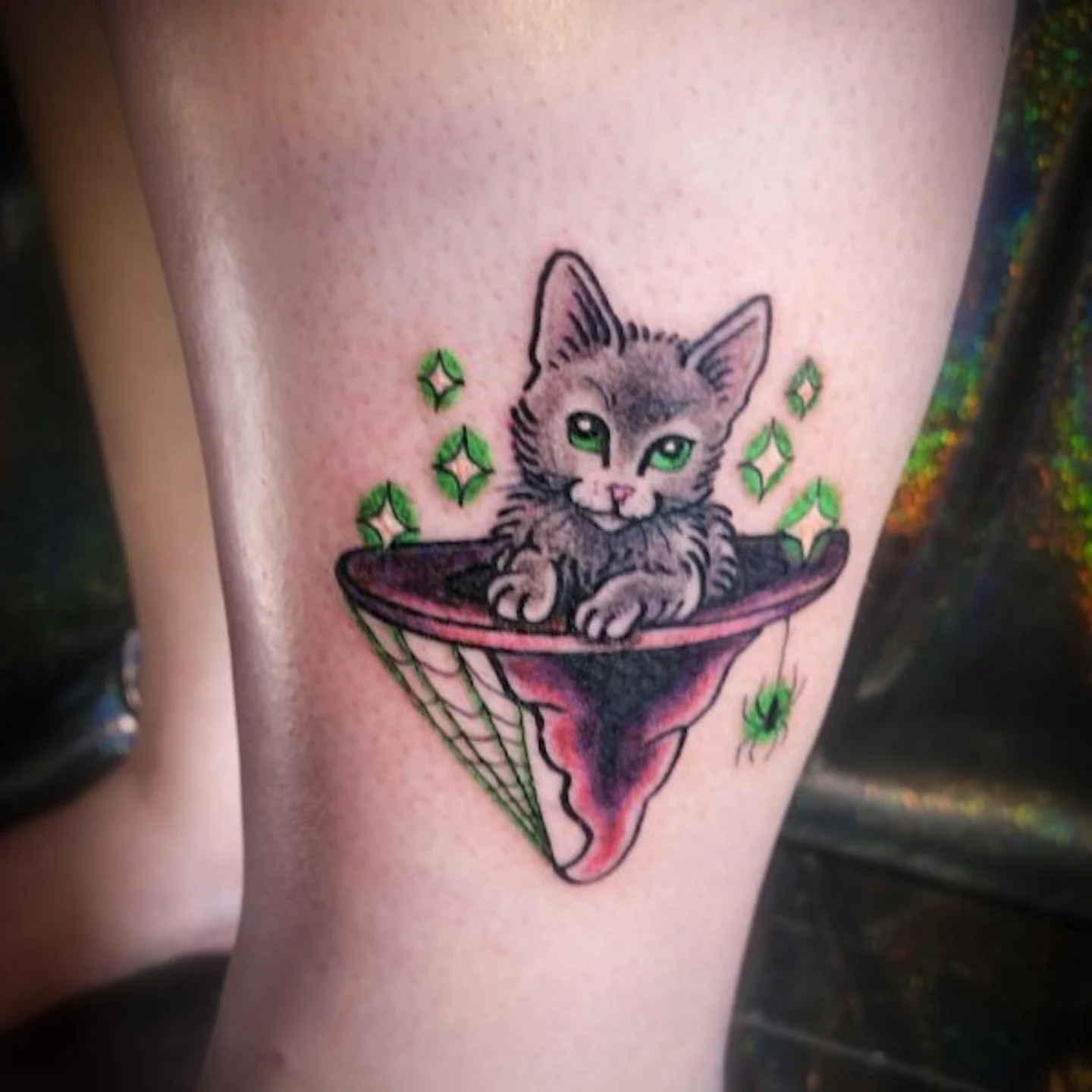 Tattoo by @scarygilvarrytattoo — realism, dotwork