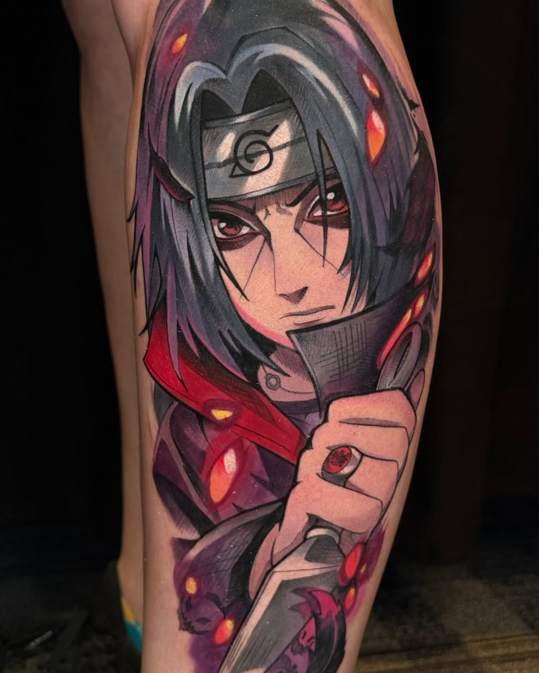 Tattoo work at Anime Ink Con 2026
