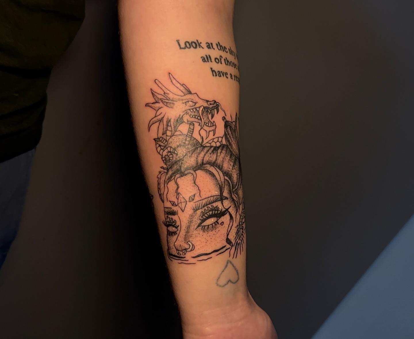 Tattoo by @doughboystabs — black_and_grey, realism