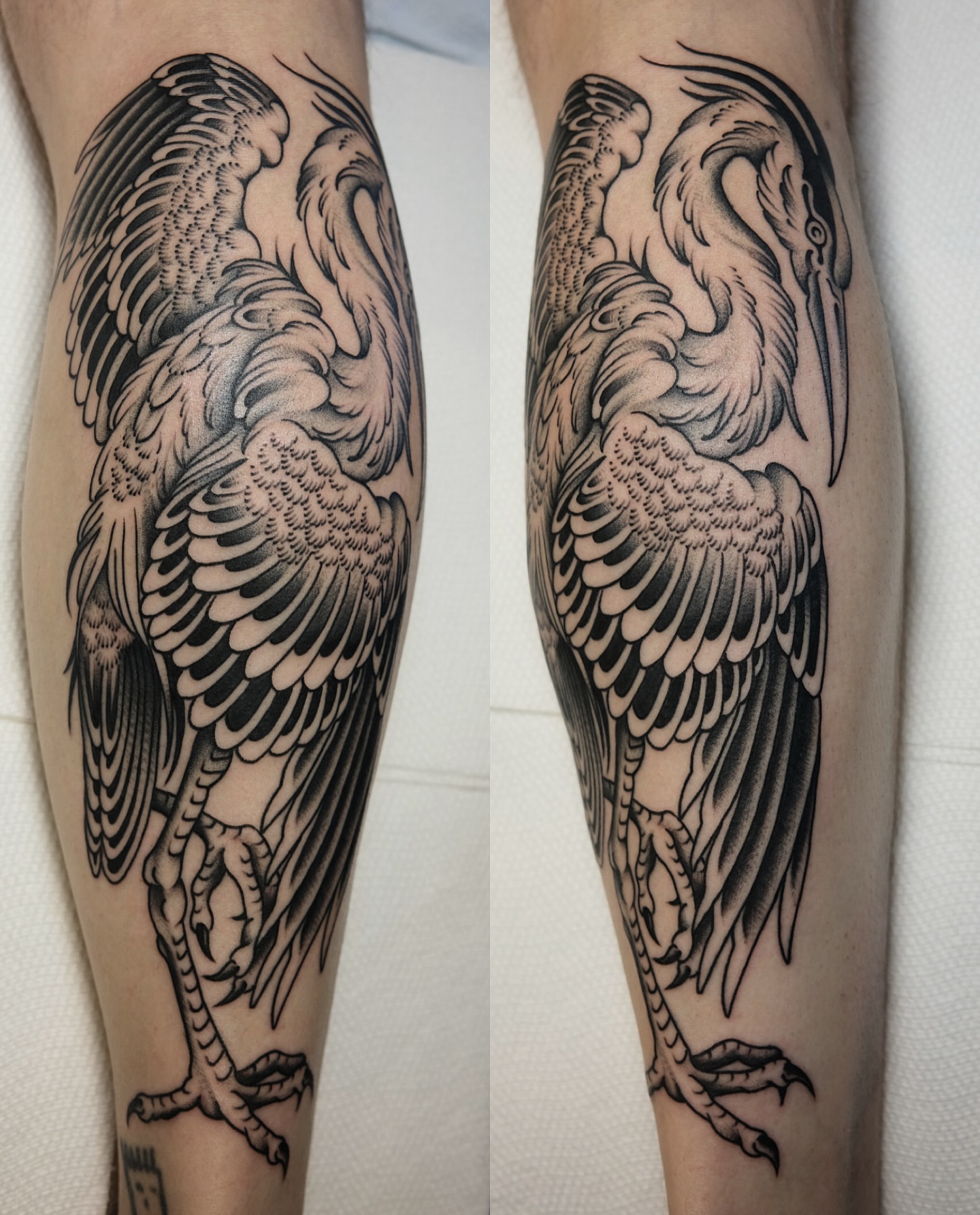 Tattoo by @tonytrustworthy — black_and_grey