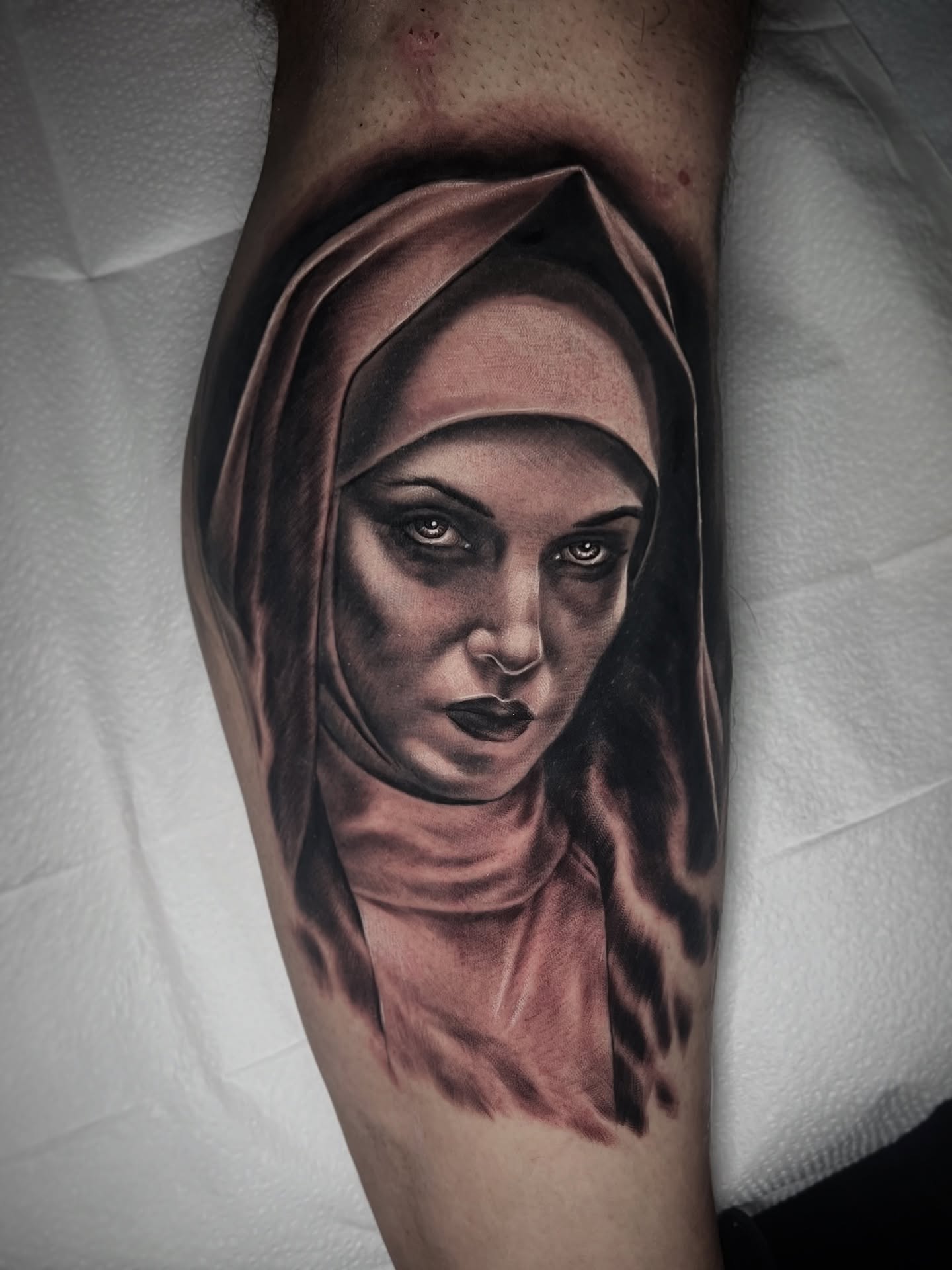 Tattoo by @aaronpackardta2 — realism, dark_realism