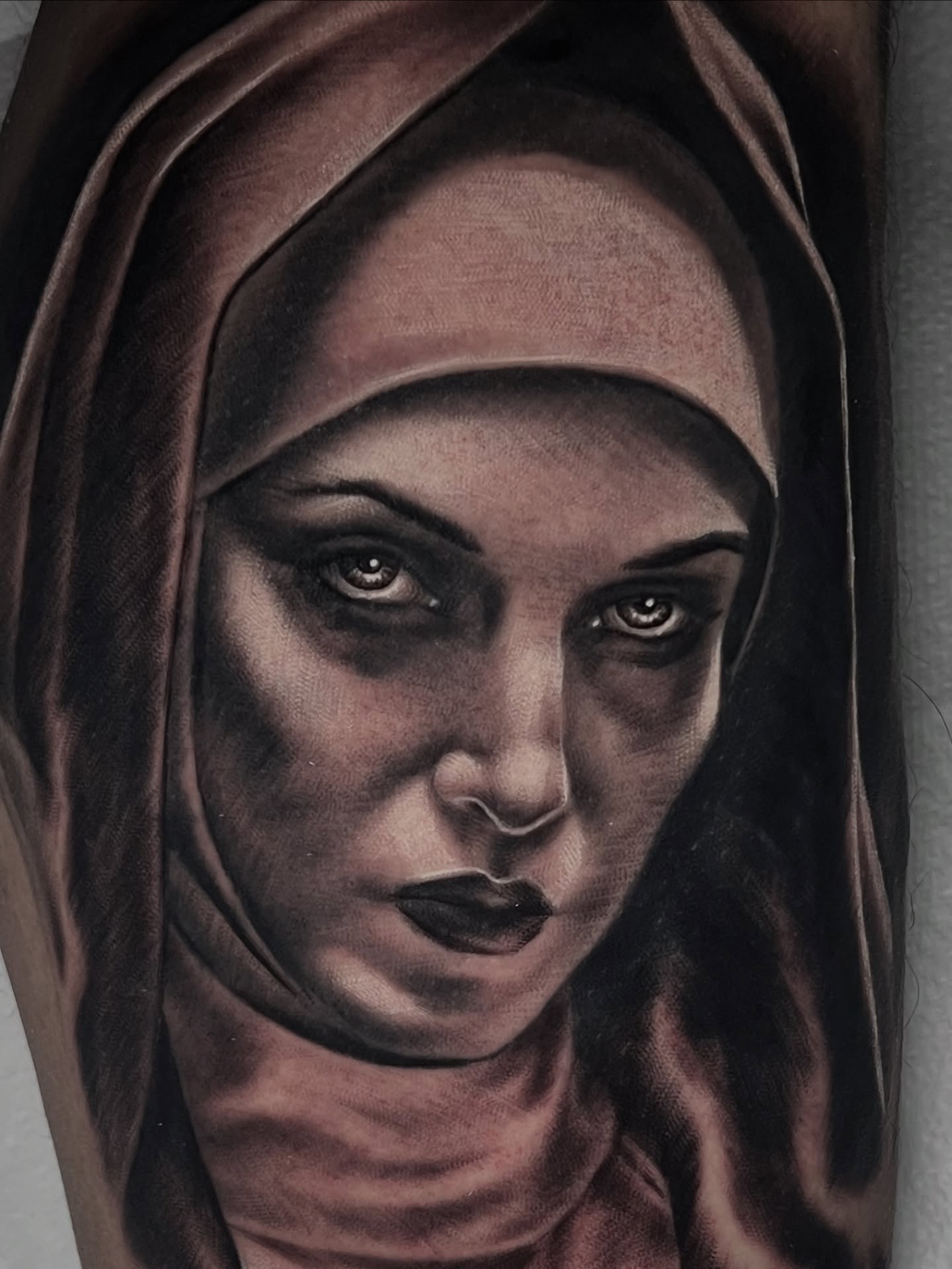Tattoo by @aaronpackardta2 — realism, dark_realism