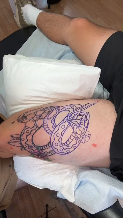 Dragon japanese irezumi tattoo by Justin Fiveson
