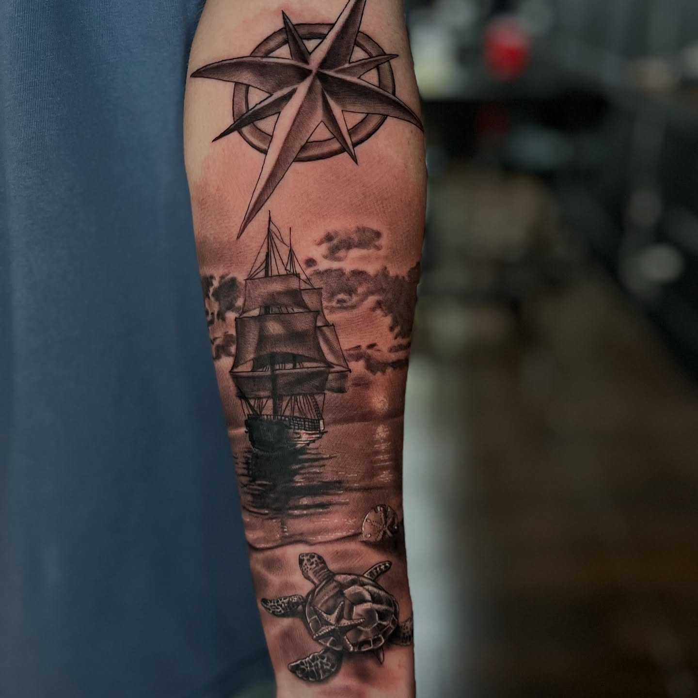 Tattoo by @kelvin_joet — black_and_grey, realism