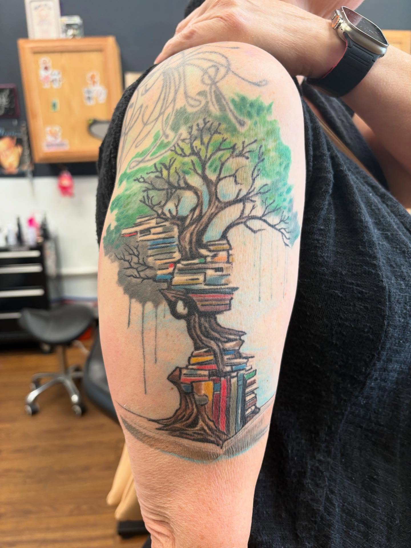 Tattoo by @themooreclan77 — dotwork, realism