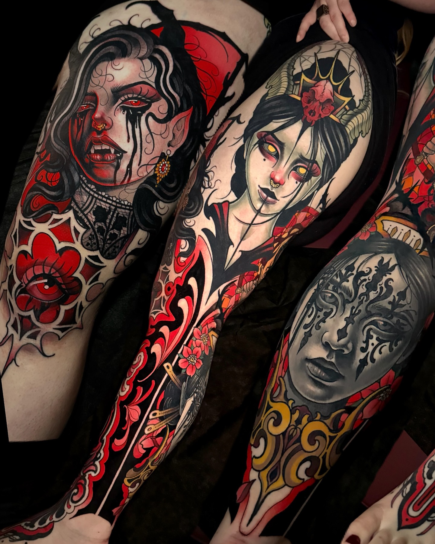 Tattoo by @chance_tattoos — american_traditional, dark_realism