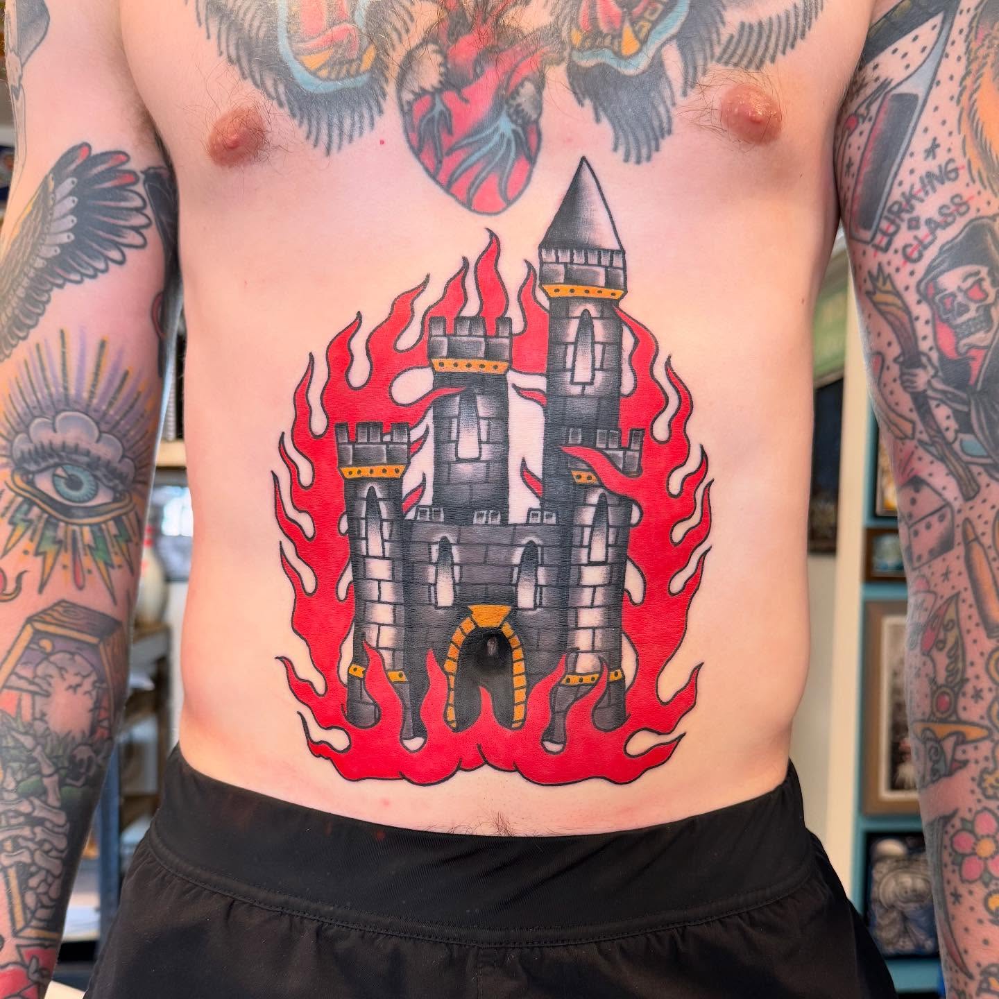 Tattoo by @hellboundhawktattoos — american_traditional