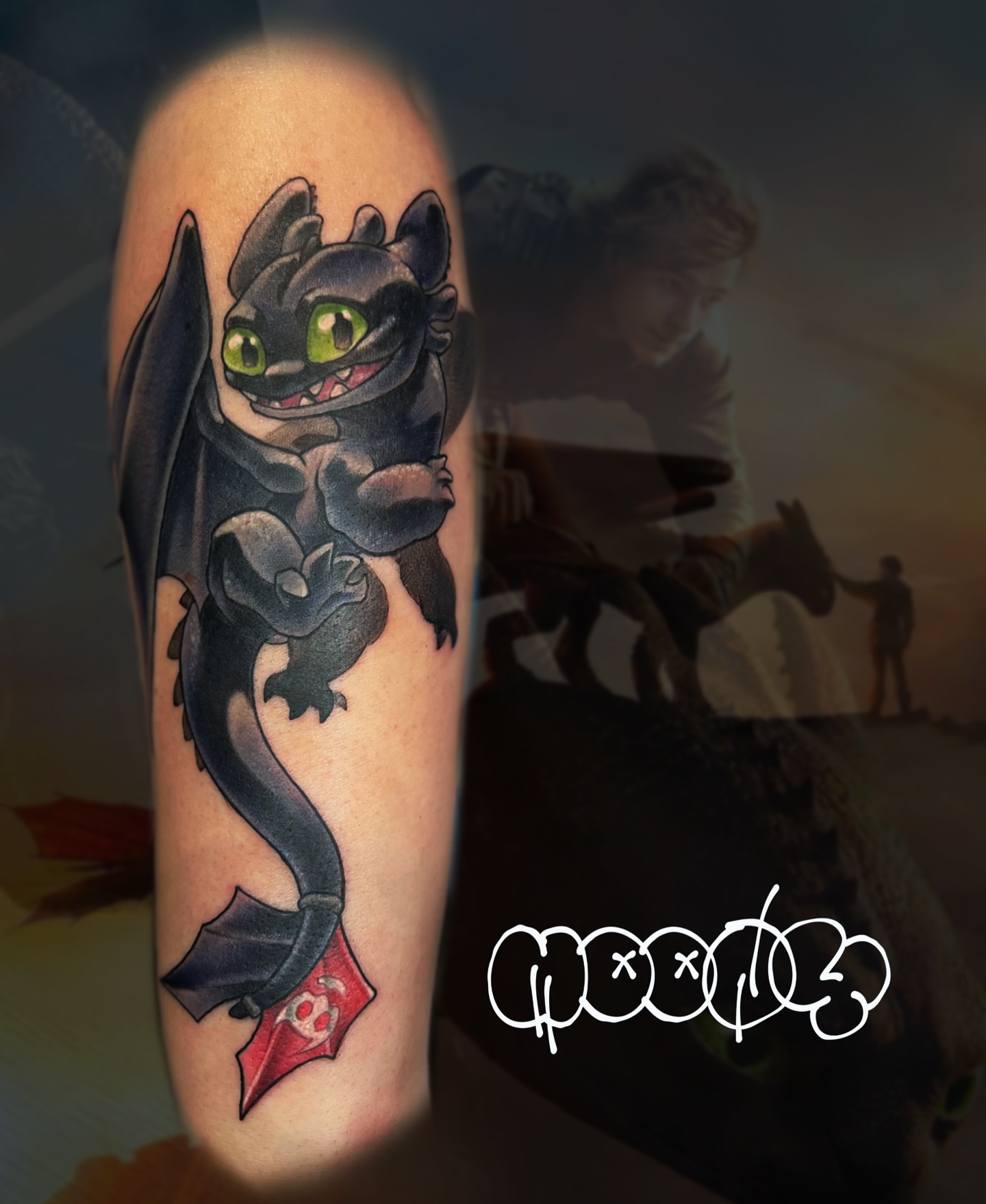 Tattoo by @madam.moony — realism