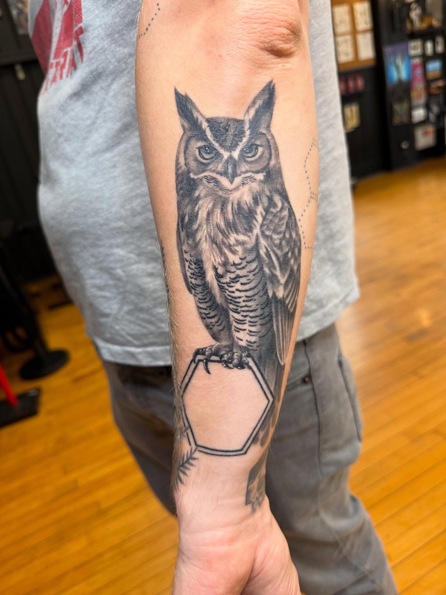 Tattoo by @tattoosbyfe — realism, black_and_grey