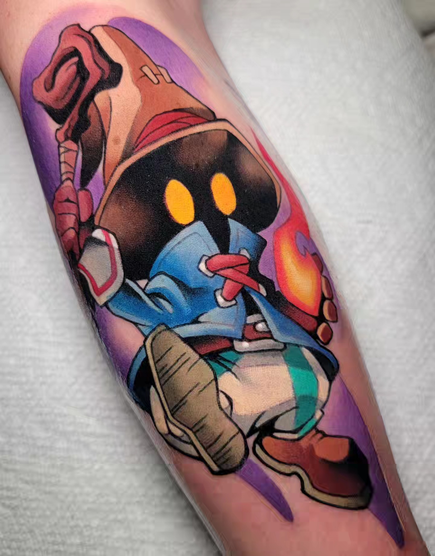 Robot new school tattoo on the forearm by Anime and newschool tattoos in Harker
