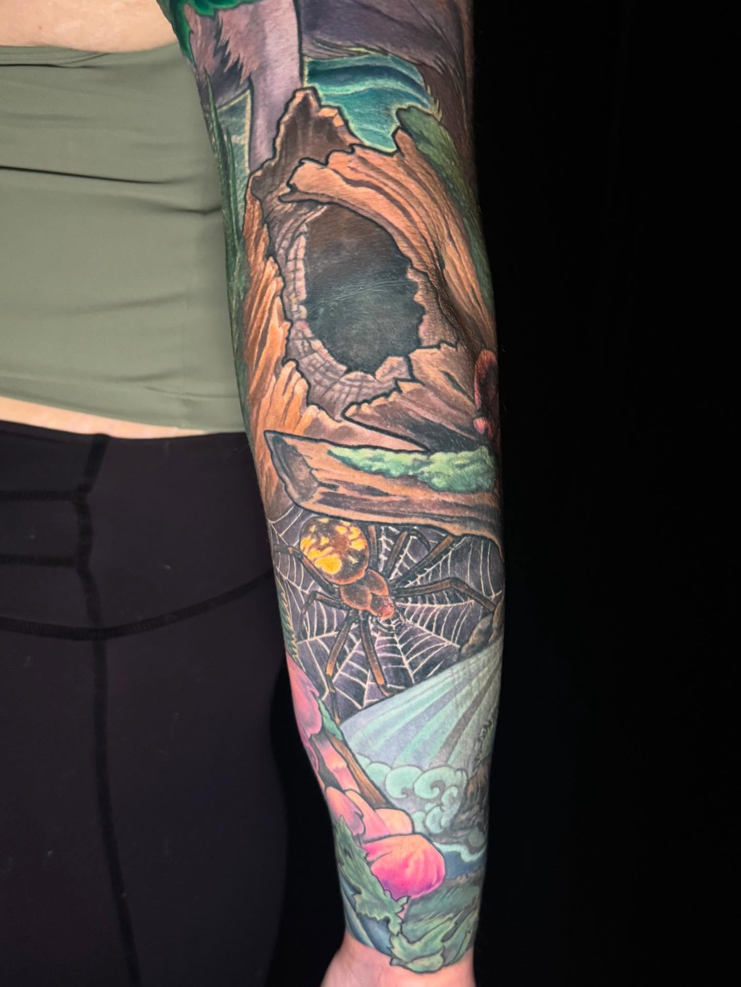 Tattoo by @joeskram — realism, dotwork