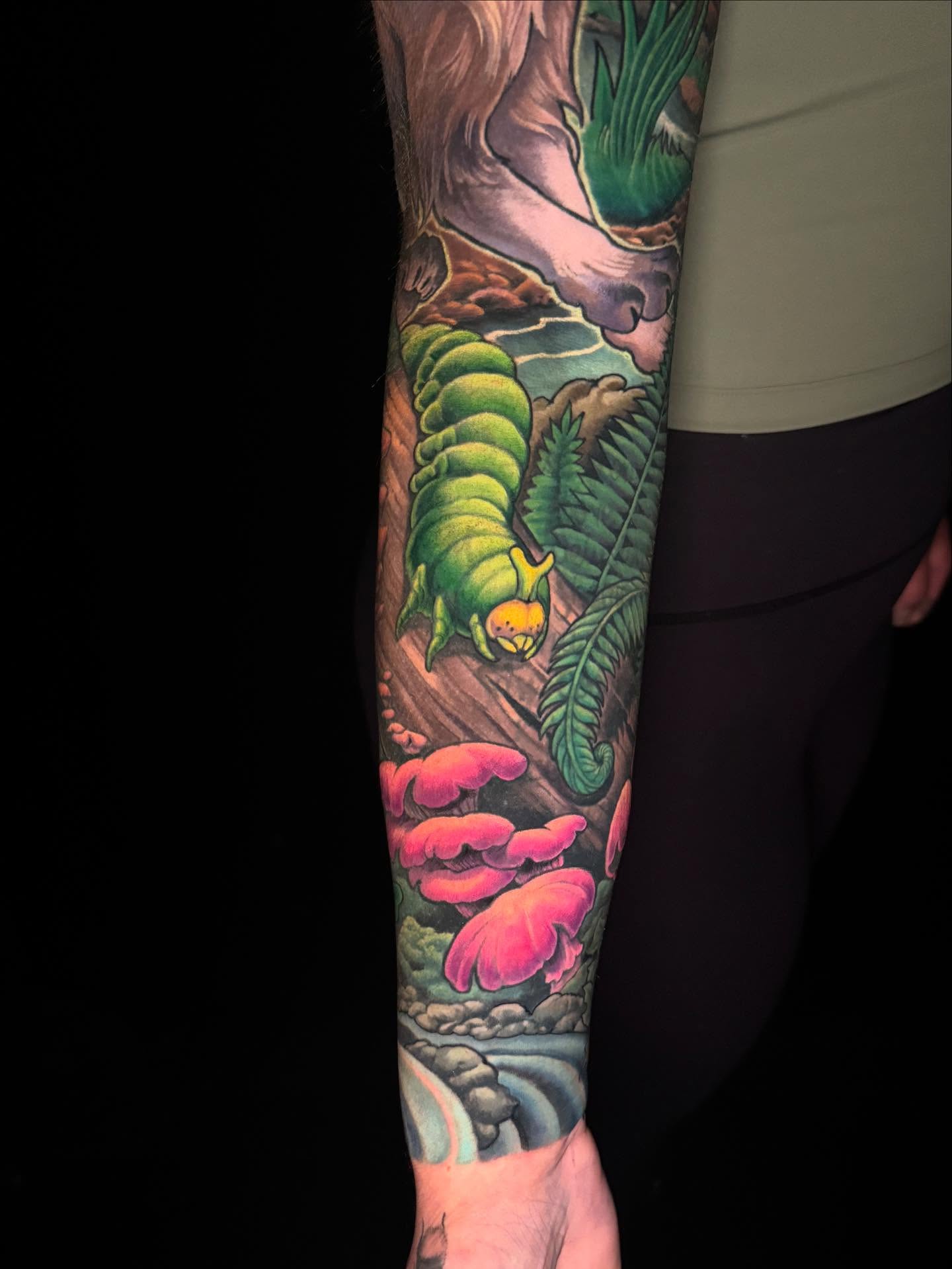Tattoo by @joeskram — realism, dotwork