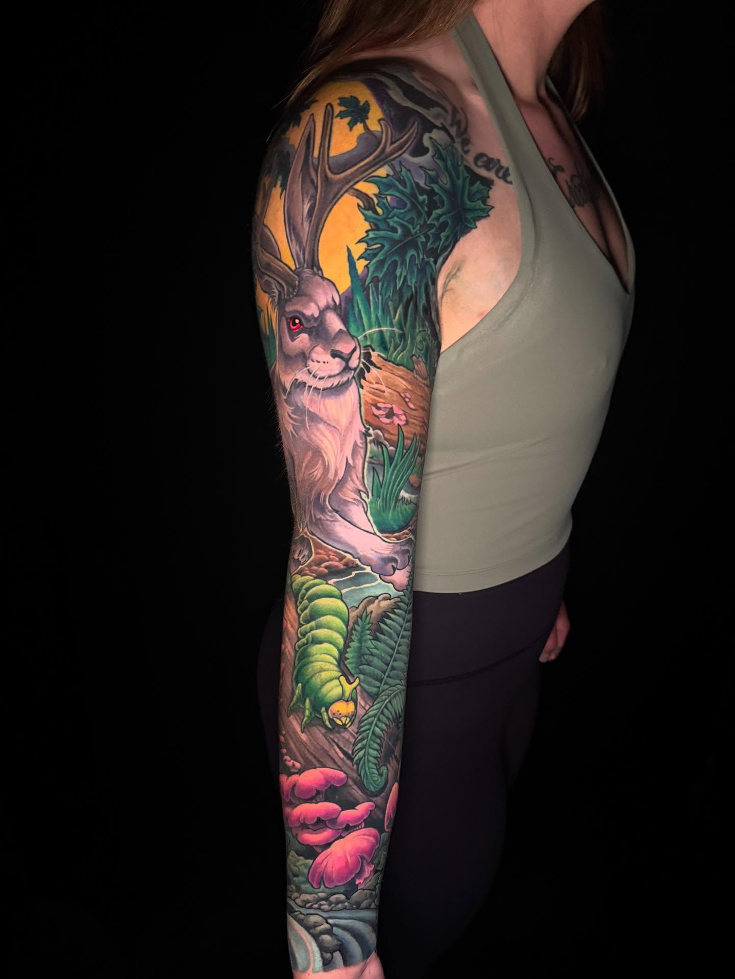 Tattoo by @joeskram — realism, dotwork