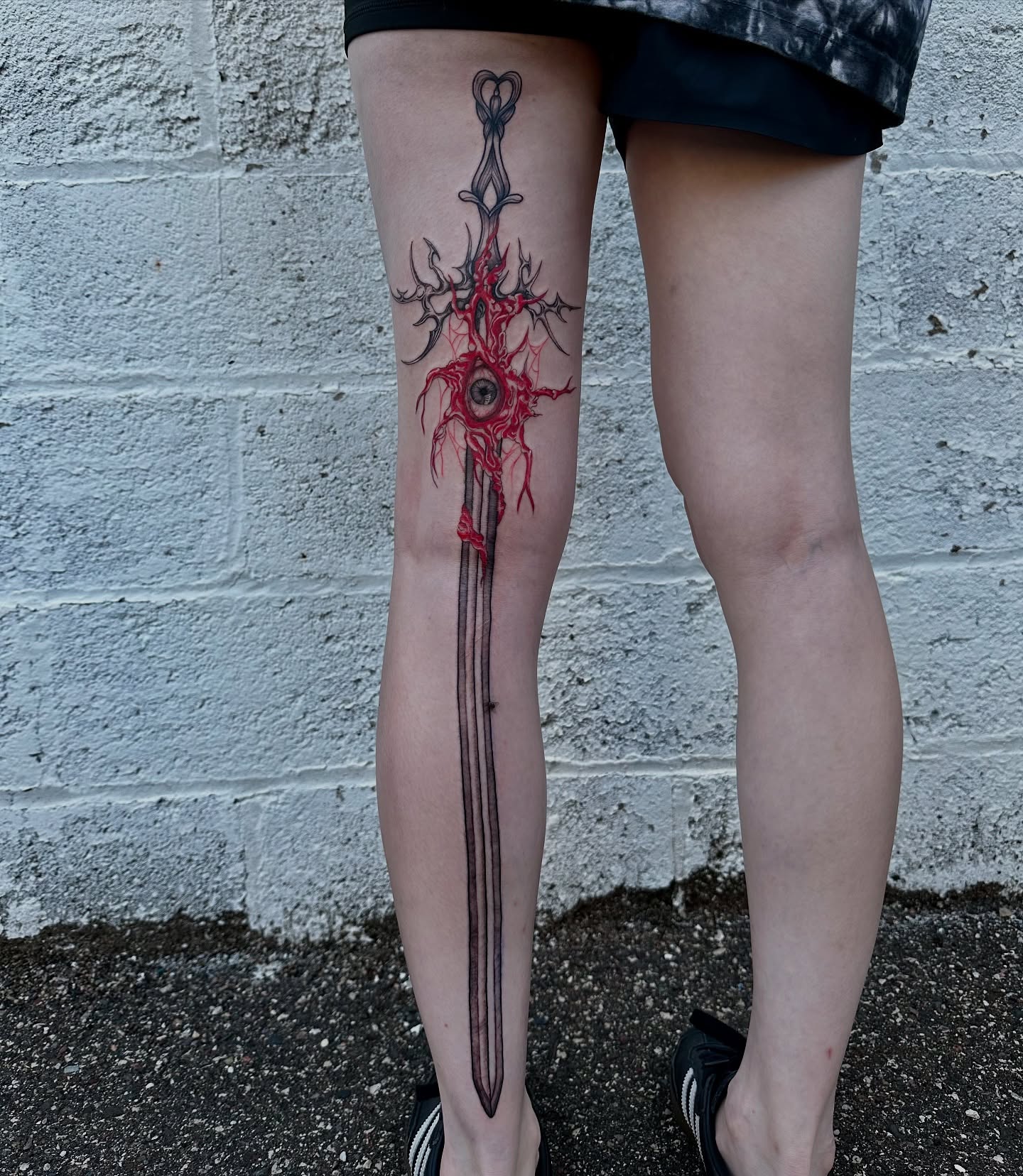 Tattoo by @fathertats โ dark_realism
