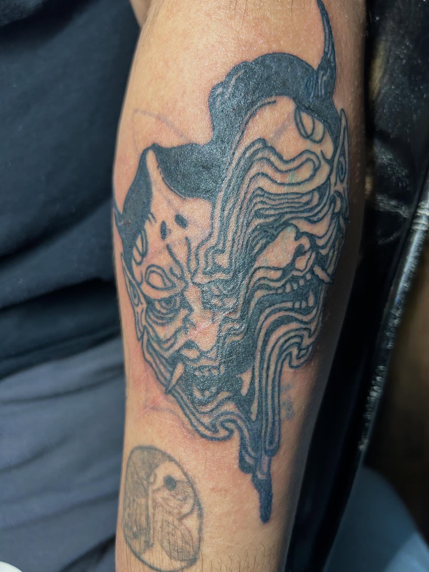 Tattoo by @c.y_tattoos — black_and_grey
