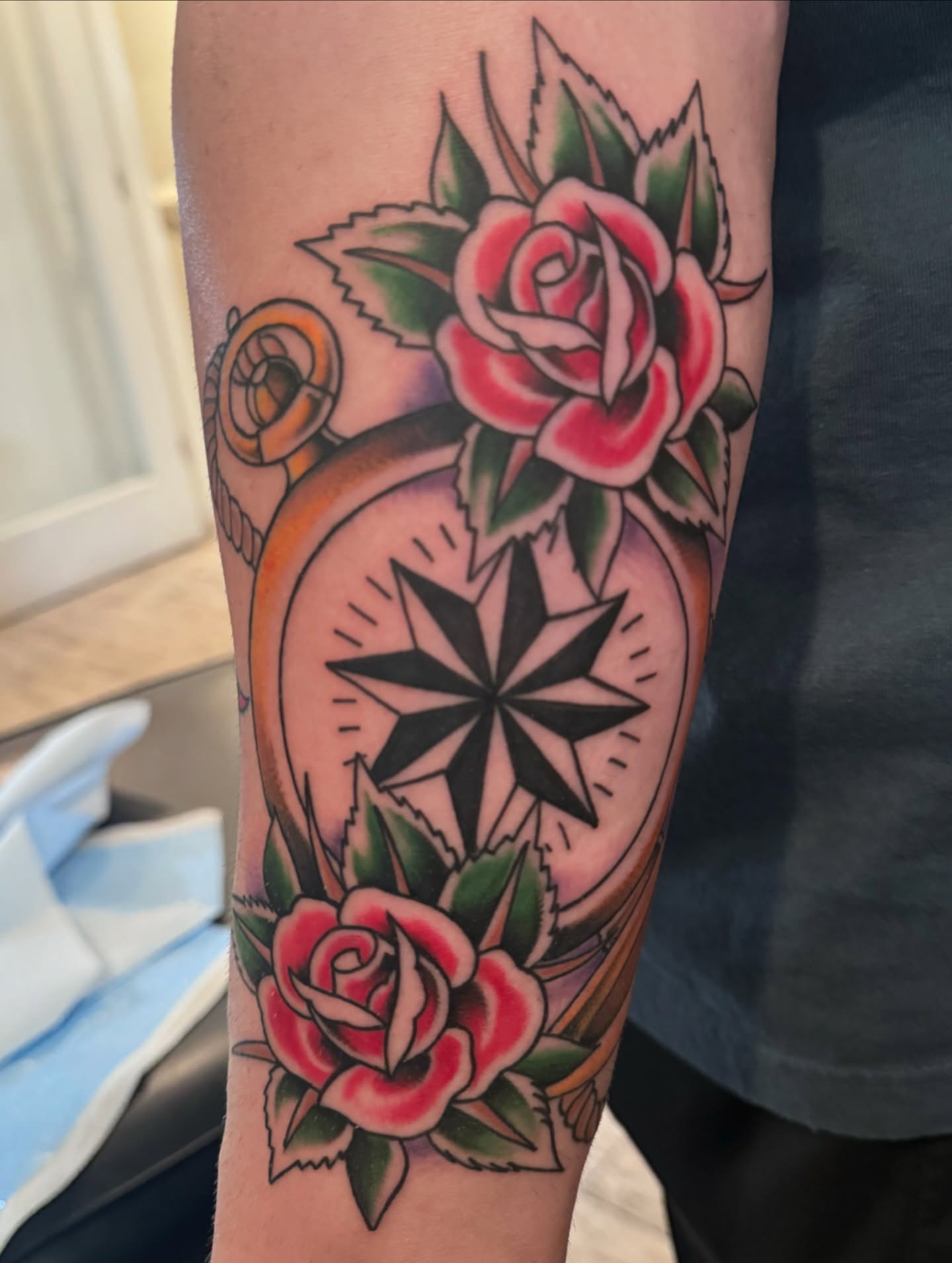 Tattoo by @dannysan14 — american_traditional, neo_traditional