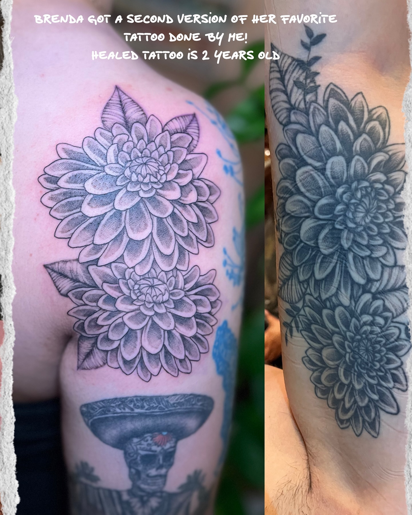 Tattoo by @enlightened.etchings — black_and_grey