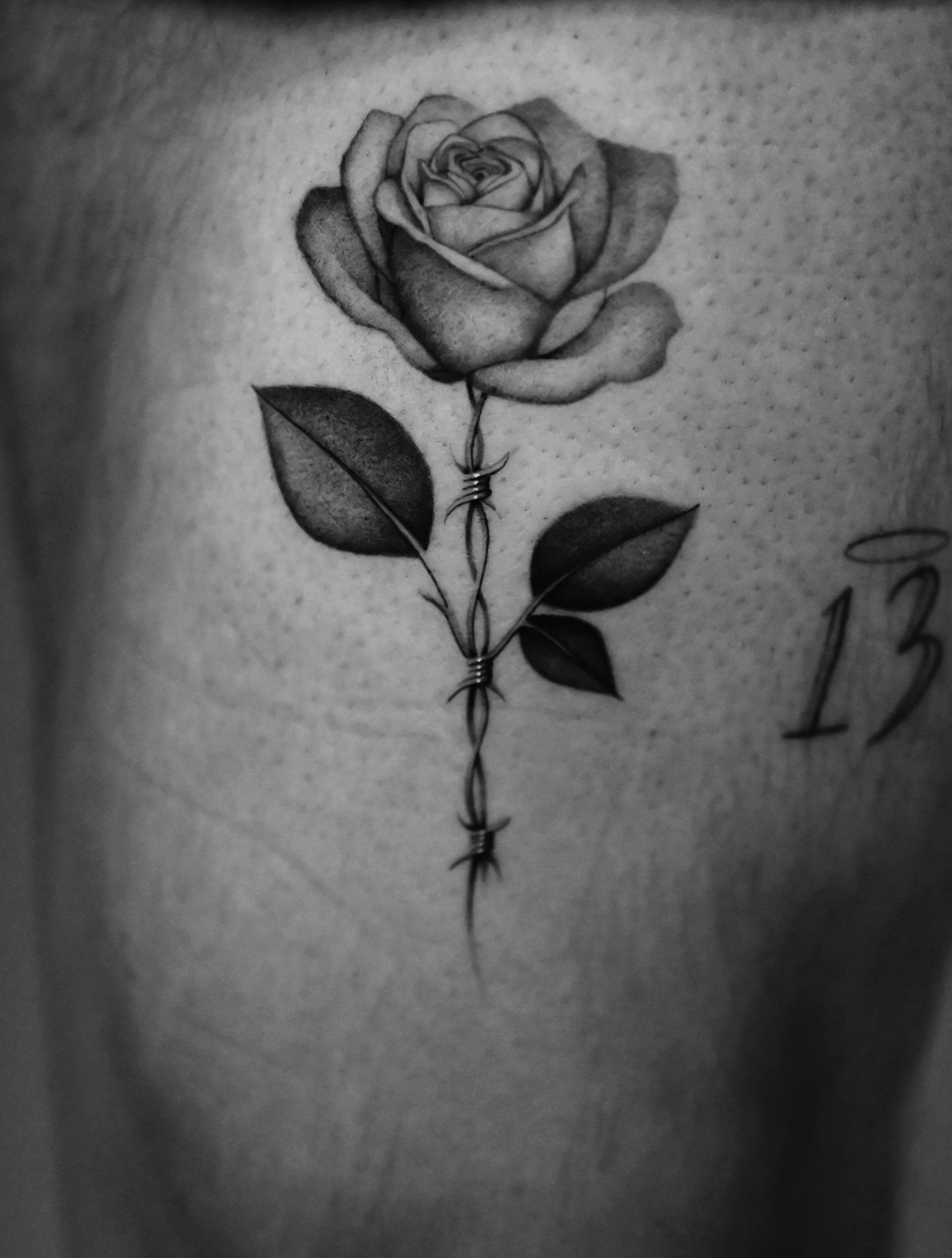 Tattoo by @domcozzaart — black_and_grey, realism